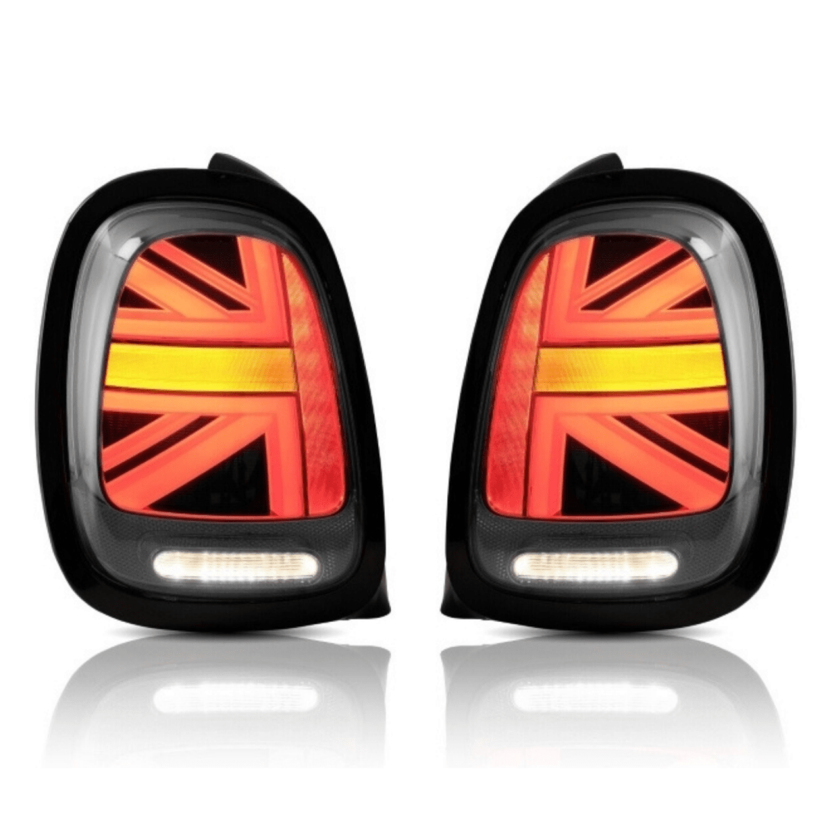 LED Achterlichten - Mini F55 F56 F57 - Smoke - Union Jack Design - Dynamisch | 14-20 - Beamerstyling.nl