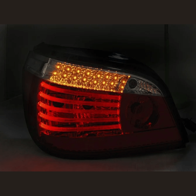LED Achterlichten Smoke Dynamische Knipperlicht BMW 5 Serie E60 Sedan 2007-2010 - Beamerstyling.nl