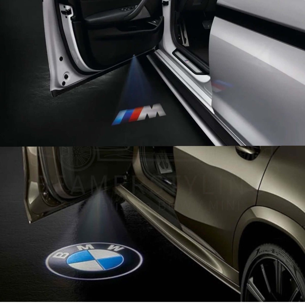 LED Deurprojectoren - BMW / M Logo - Lange Versie - 68Mm - Origineel BMW | 63312468386 - Beamerstyling.nl