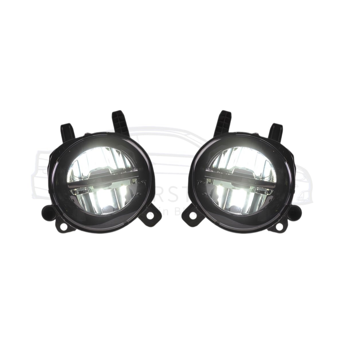LED Mistlampen - BMW 1 Serie F20/F21 | 3 Serie F30/F31/F34 | 4 Serie F32/F33/F36 - Smoke - Beamerstyling.nl