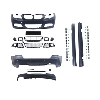 M Sport Look Pakket BMW 3 Serie E90 Sedan 2008-2012 — Alleen Parkeersensor Voorbereiding In De Achterbumper - Beamerstyling.nl