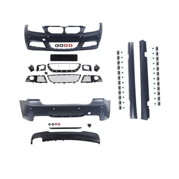 M Sport Look Pakket BMW 3 Serie E90 Sedan 2008-2012 — Alleen Parkeersensor Voorbereiding In De Achterbumper - Beamerstyling.nl