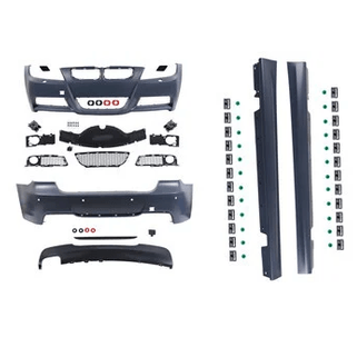 M Sport Look Pakket BMW 3 Serie E91 Touring 2005-2008 — Met Parkeersensoren Voorbereiding - Beamerstyling.nl