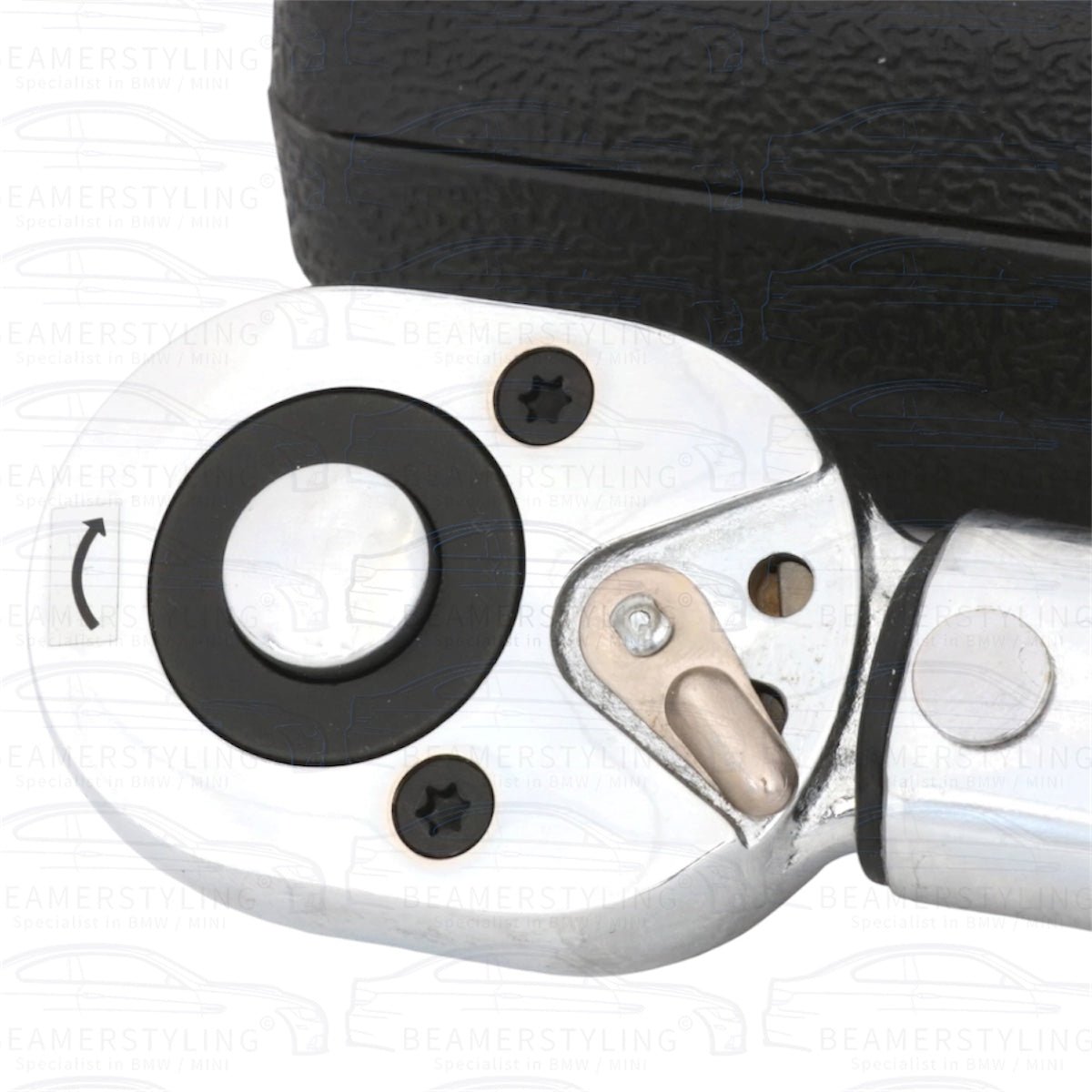 Momentsleutel 1/2" - 40 t/m 210Nm - Met ratelmechanisme - 450mm - Compleet | GS/TÜV - Beamerstyling.nl