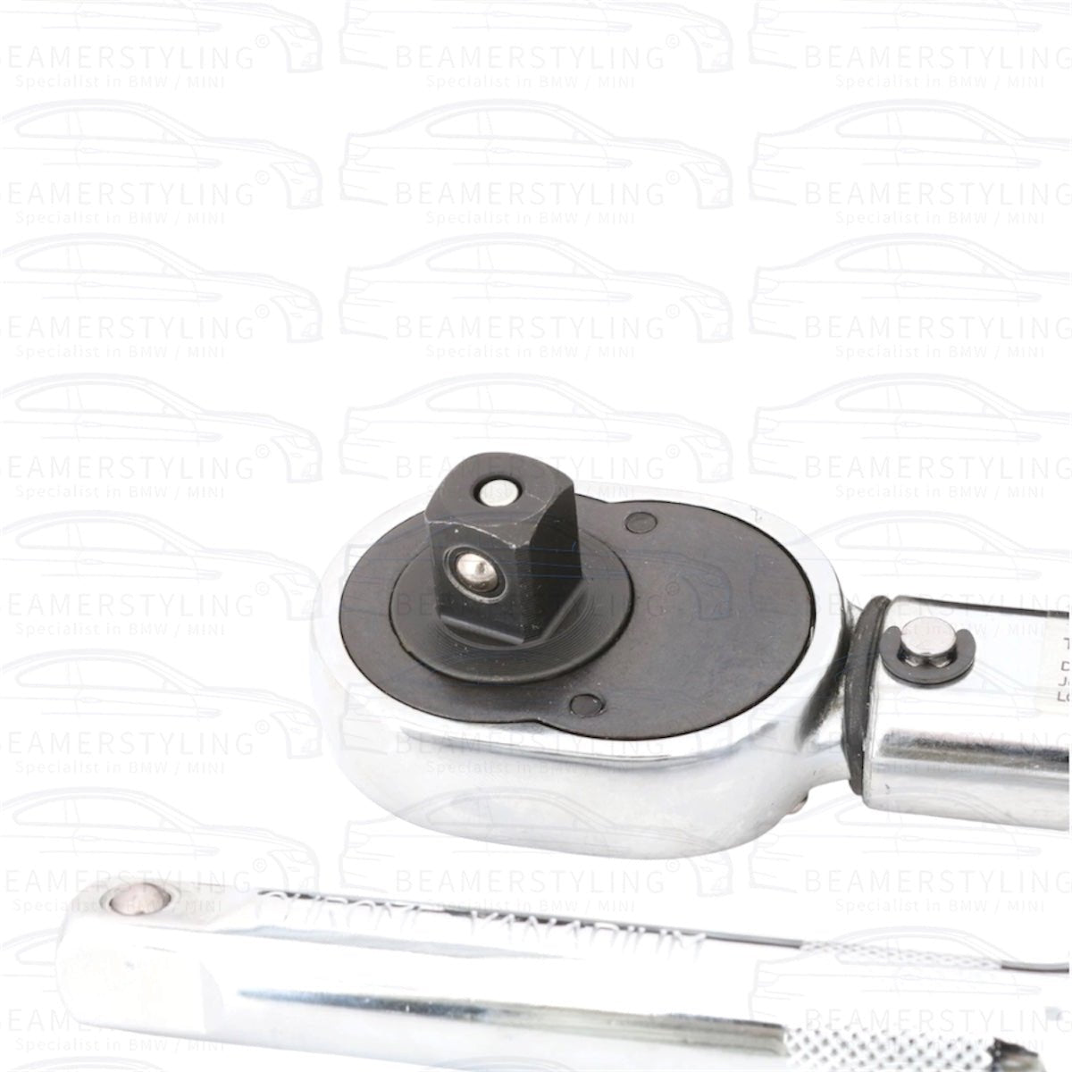 Momentsleutel 1/2" - 40 t/m 210Nm - Met ratelmechanisme - 450mm - Compleet | GS/TÜV - Beamerstyling.nl