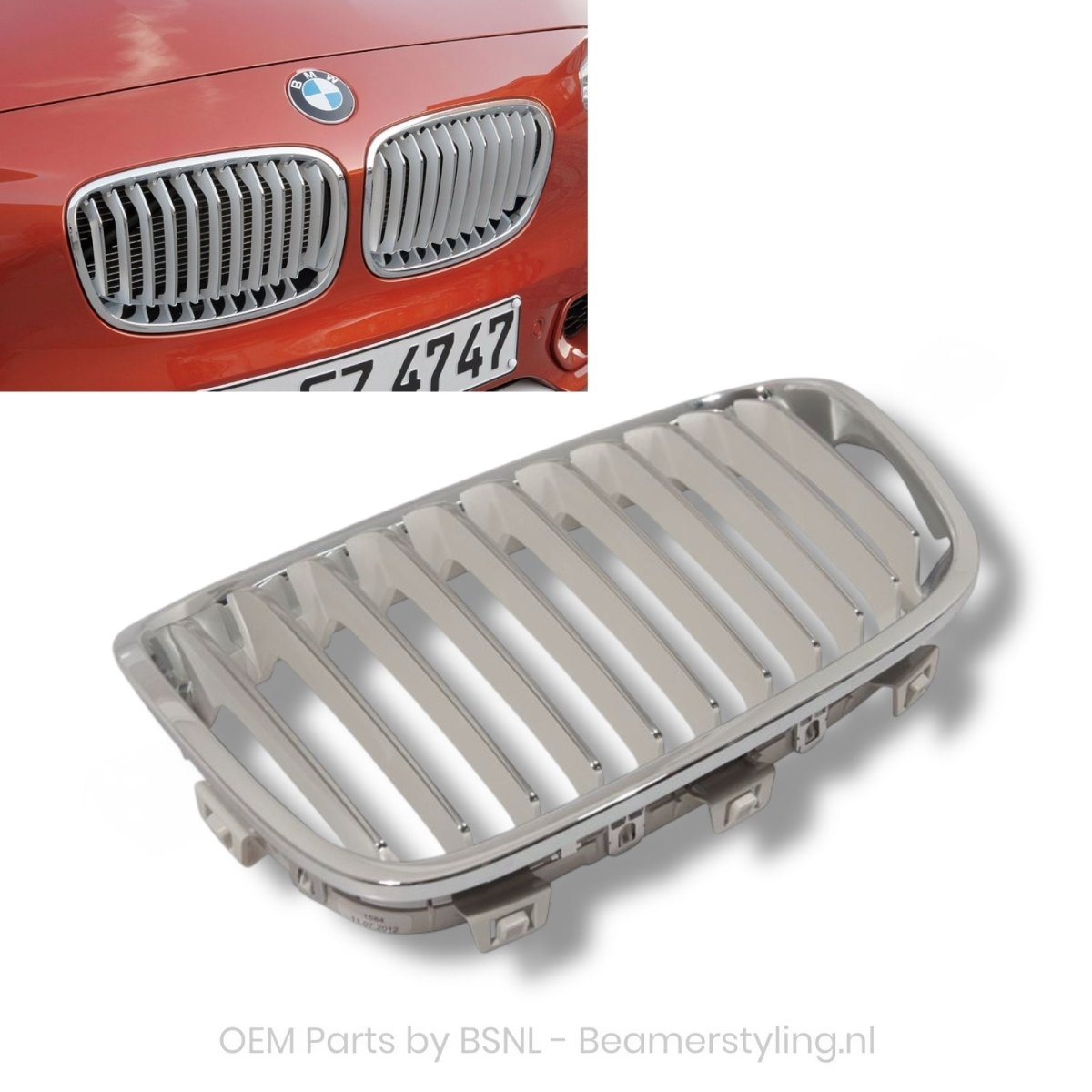 Nieren - BMW 1 Serie F20/F21 - Urban Line - 51137262119 - 120 | Origineel BMW - Beamerstyling.nl
