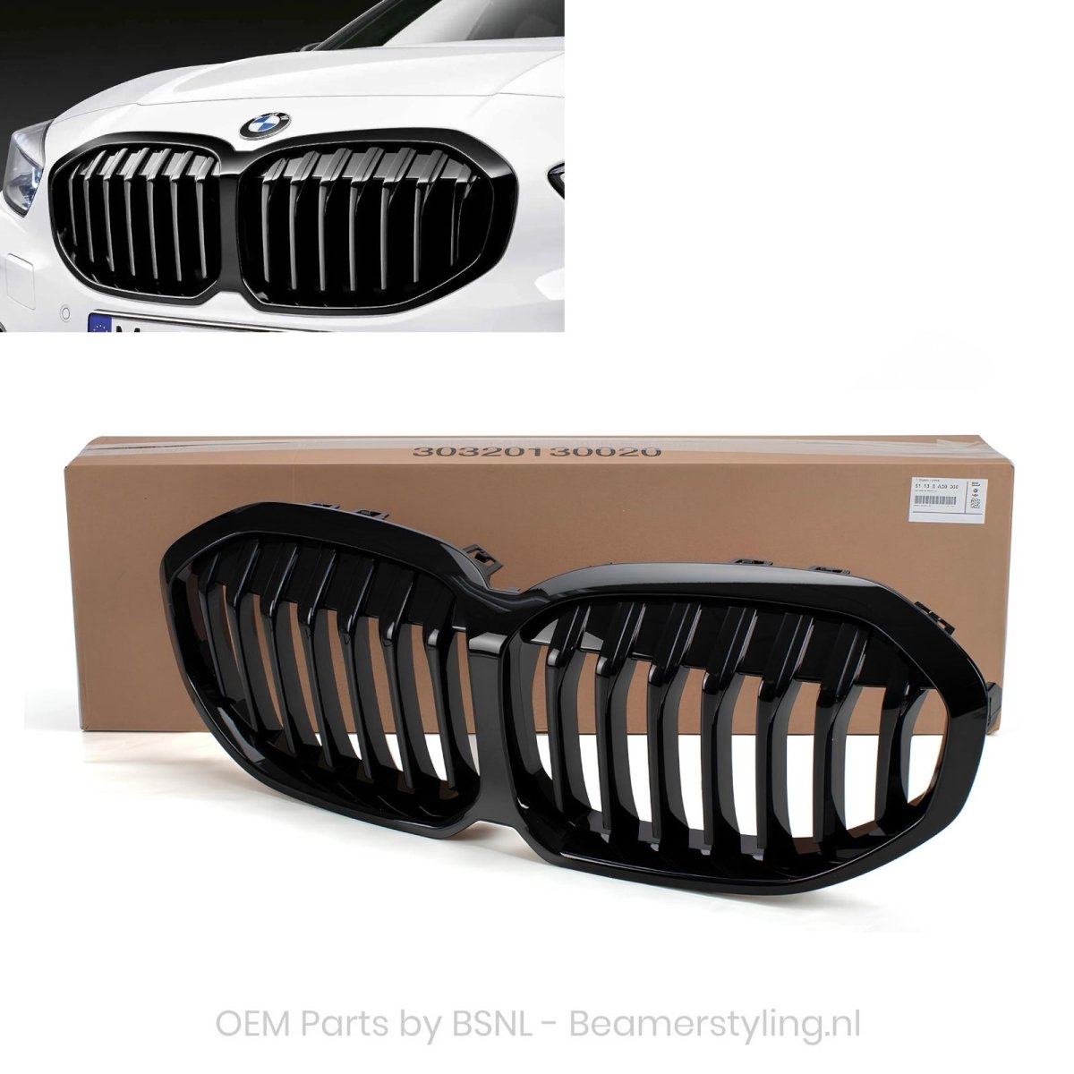 Nieren - BMW 1 Serie F40 - M Performance - 51135A39368 | Origineel BMW - Beamerstyling.nl