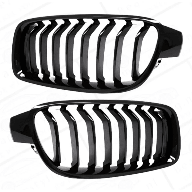 Nieren - BMW 3 Serie F30 / F31 - Glanzend Zwart - Beamerstyling.nl