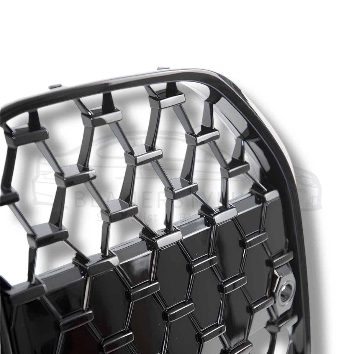 Nieren - BMW 4 Serie G22 / G23 - Diamond - Hoogglans Zwart - Met ACC | 2020 - Beamerstyling.nl
