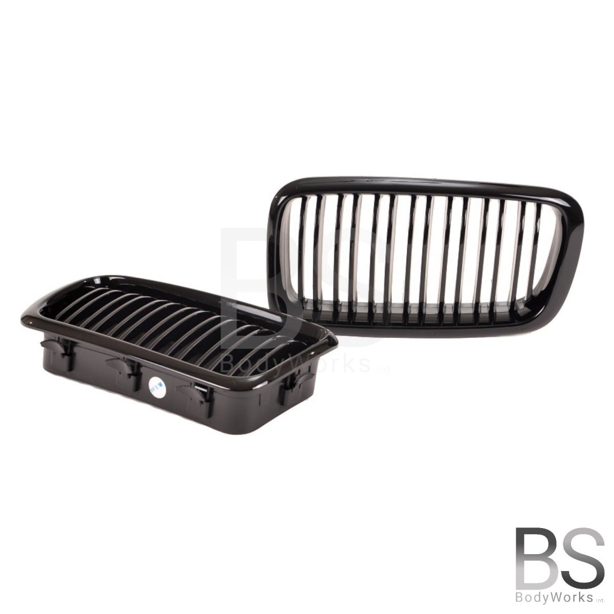 Nieren - BMW 7 Serie E38 - M Look - Hoogglans Zwart | 1994 - 2002 - Beamerstyling.nl