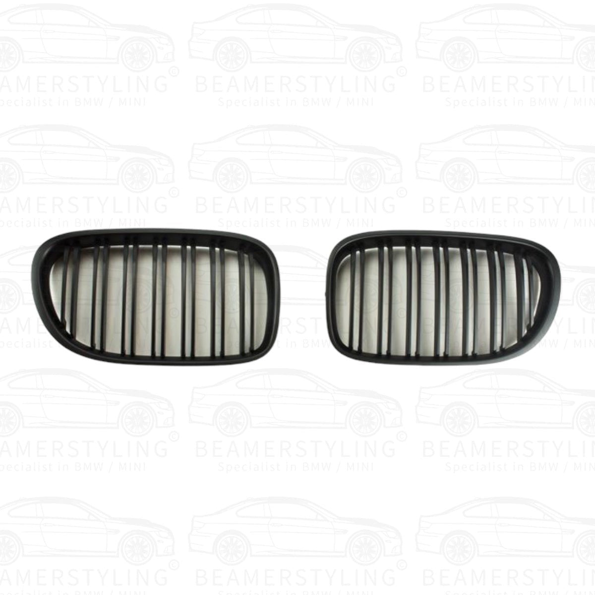 Nieren - BMW 7 Serie F01 / F02 - M Look - Mat Zwart | 2008 - 2015 - Beamerstyling.nl