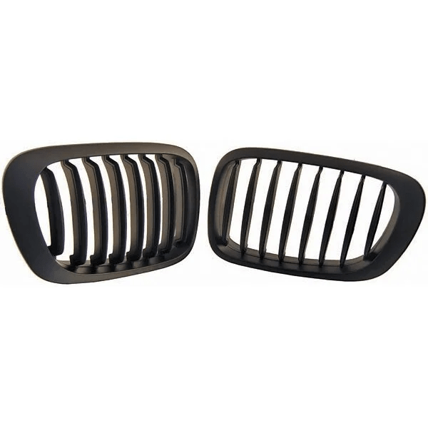 Nieren - BMW E46 Coupe / Cabrio - Mat Zwart | 1999 - 2003 - Beamerstyling.nl