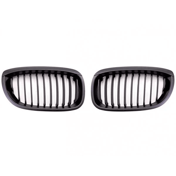 Nieren - BMW E46 Coupe / Cabrio - Mat Zwart | 2003 - 2006 - Beamerstyling.nl