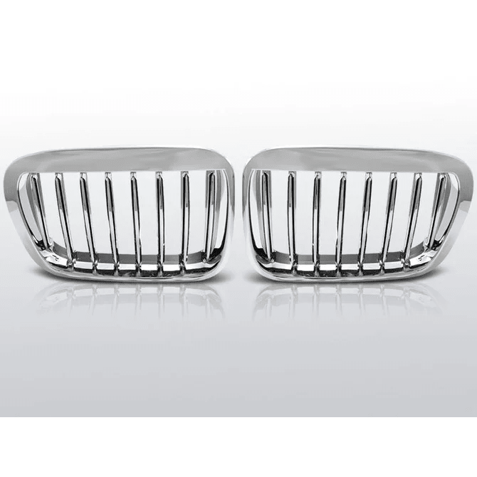 Nieren - BMW E46 Sedan / Touring / Compact - Chroom | 98-01 - Beamerstyling.nl