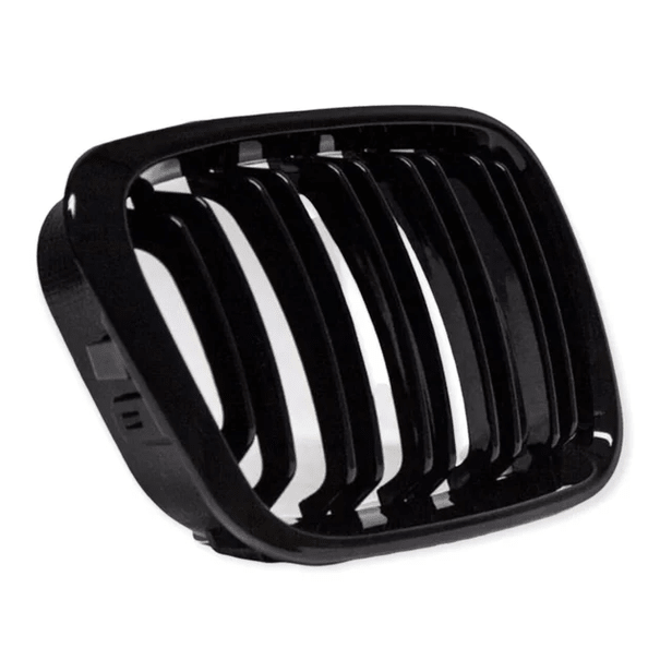 Nieren - BMW E46 Sedan / Touring / Compact - Dubbele Spijlen - Hoogglans Zwart | 98-01 - Beamerstyling.nl