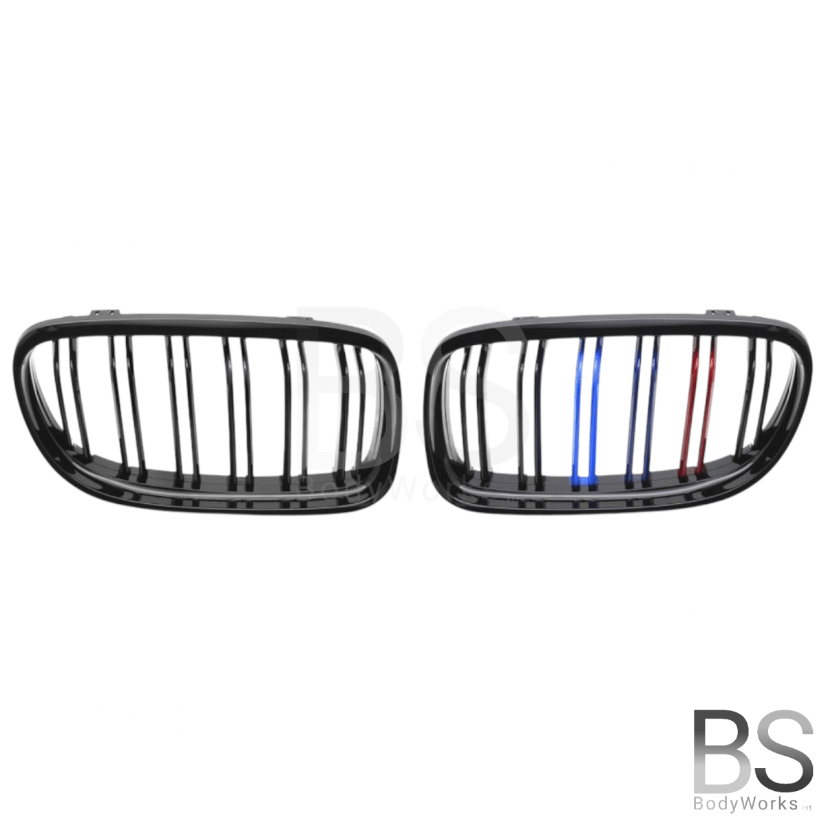 Nieren - BMW E90LCI / E91LCI - M Kleuren - Hoogglans Zwart | 2009 - 2012 - Beamerstyling.nl