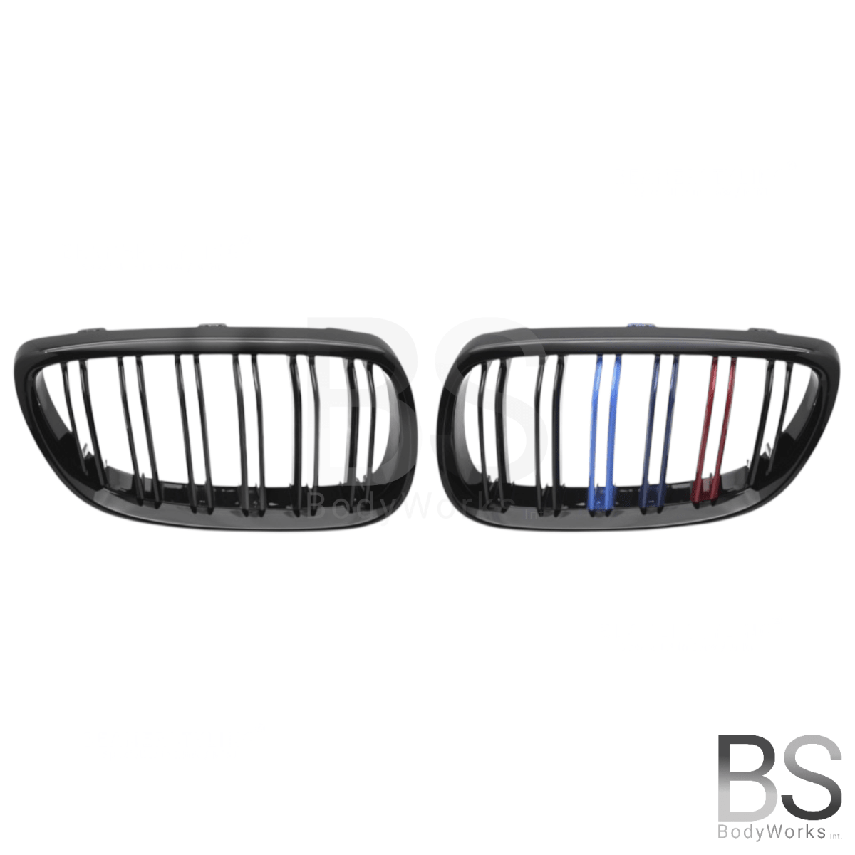 Nieren - BMW E92 / E93 - M Kleuren - Hoogglans Zwart | 2006 - 2010 - Beamerstyling.nl