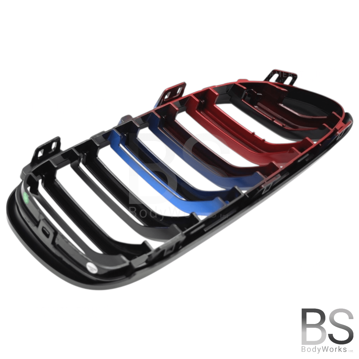 Nieren - BMW E92 / E93 - M Kleuren - Hoogglans Zwart | 2010 - 2013 - Beamerstyling.nl