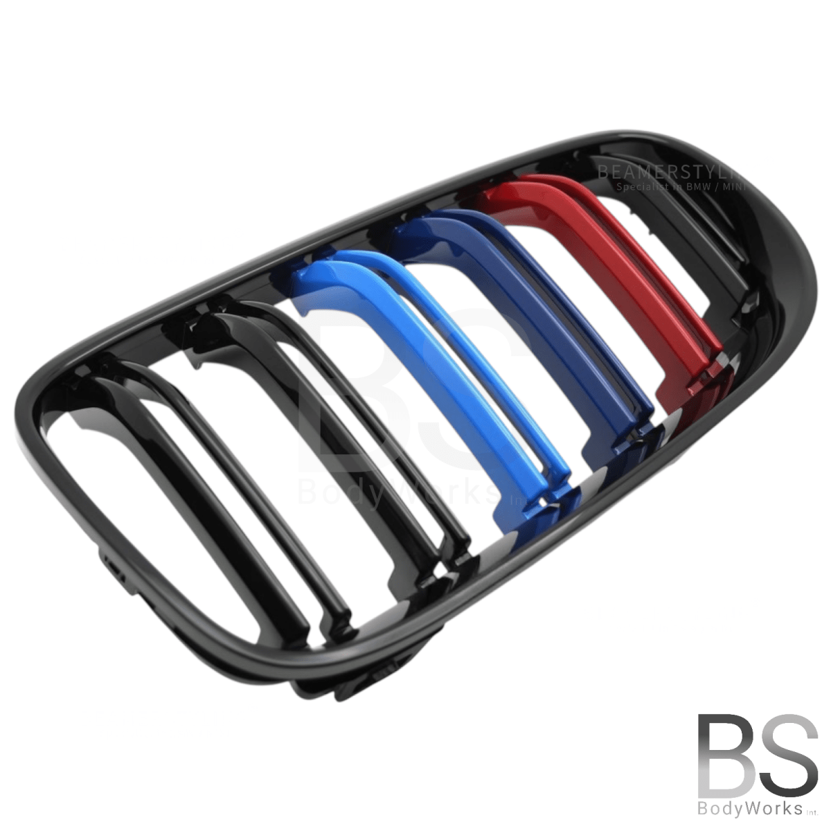 Nieren - BMW E92 / E93 - M Kleuren - Hoogglans Zwart | 2010 - 2013 - Beamerstyling.nl