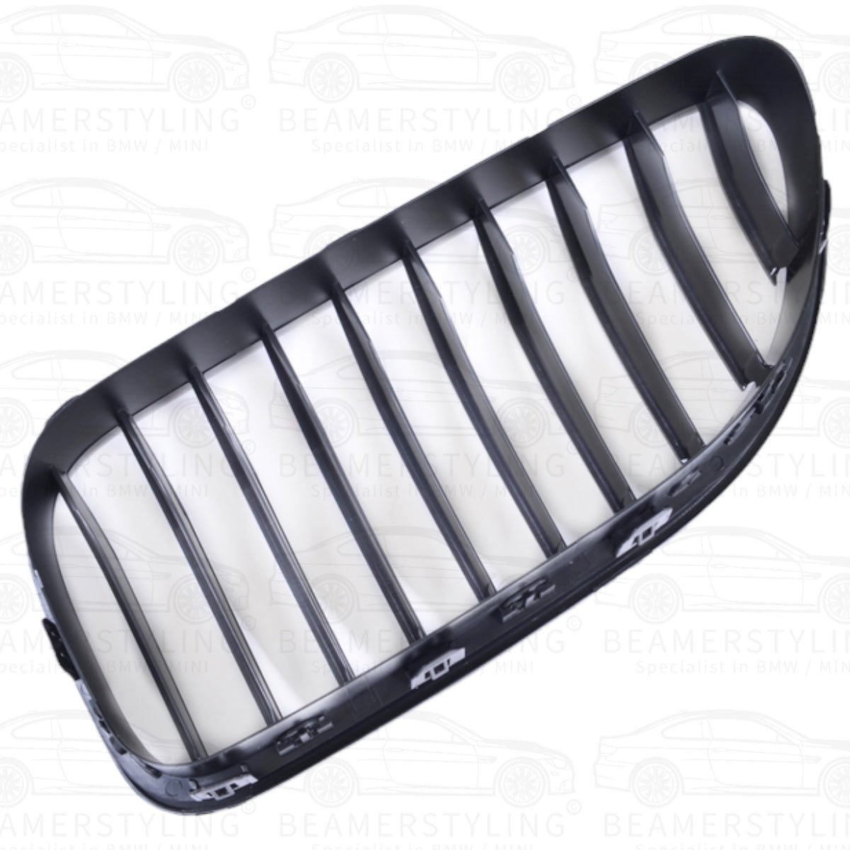 Nieren - BMW F12 / F13 / F06 - Hoogglans Zwart | 11 - 18 - Beamerstyling.nl