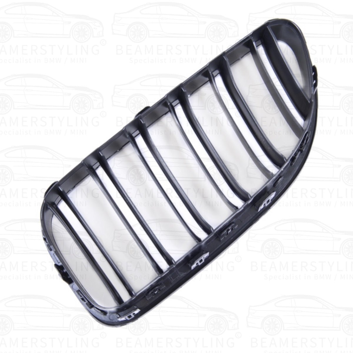 Nieren - BMW F12 / F13 / F06 - M Look - Hoogglans Zwart | 11 - 18 - Beamerstyling.nl