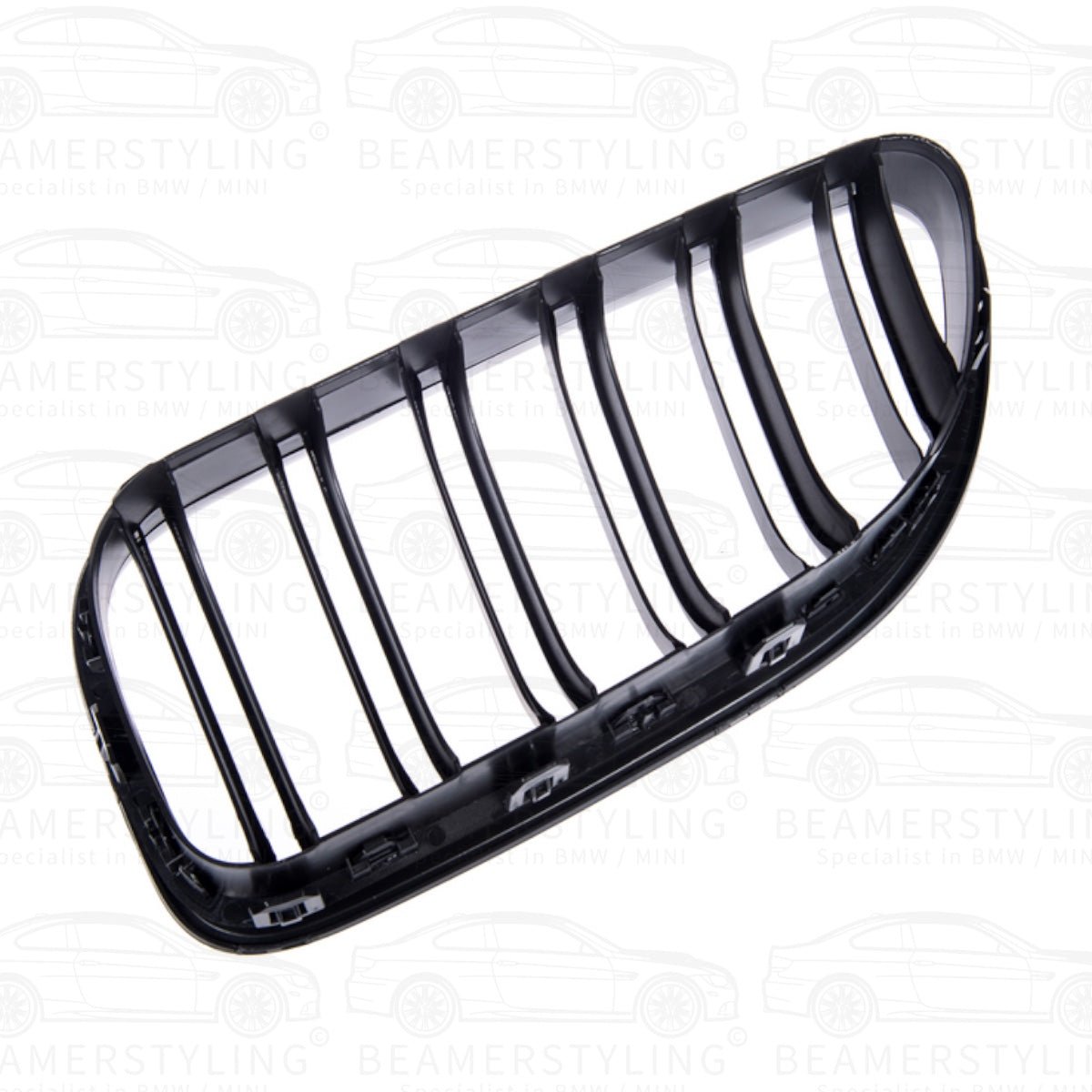Nieren - BMW F12 / F13 / F06 - M Look - Mat Zwart | 11 - 18 - Beamerstyling.nl