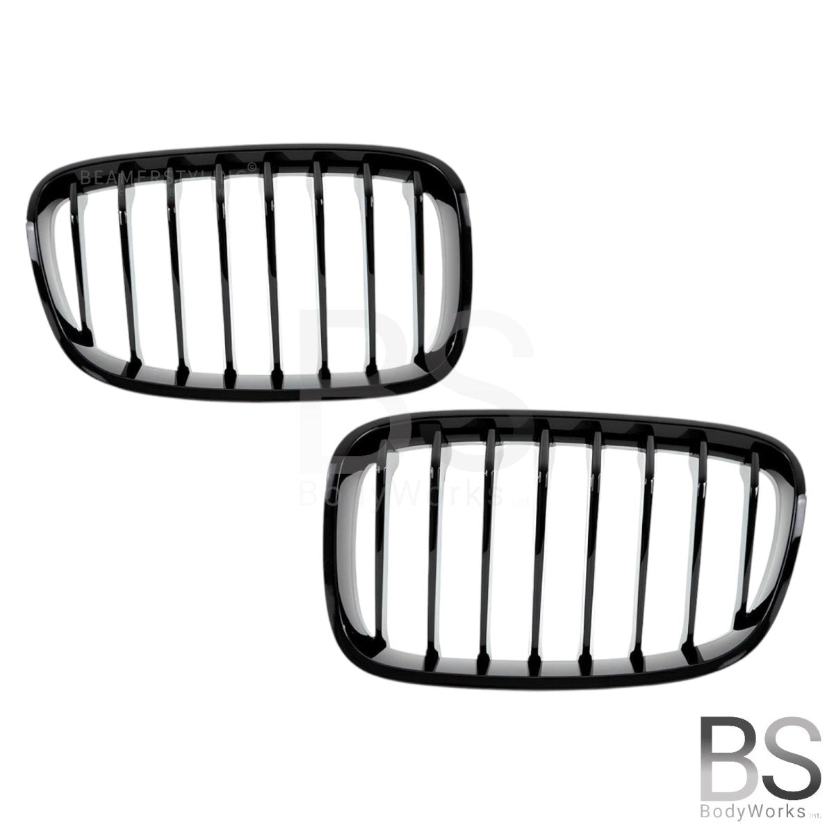 Nieren - BMW F20 / F21 - Hoogglans Zwart | 2011 - 2015 - Beamerstyling.nl