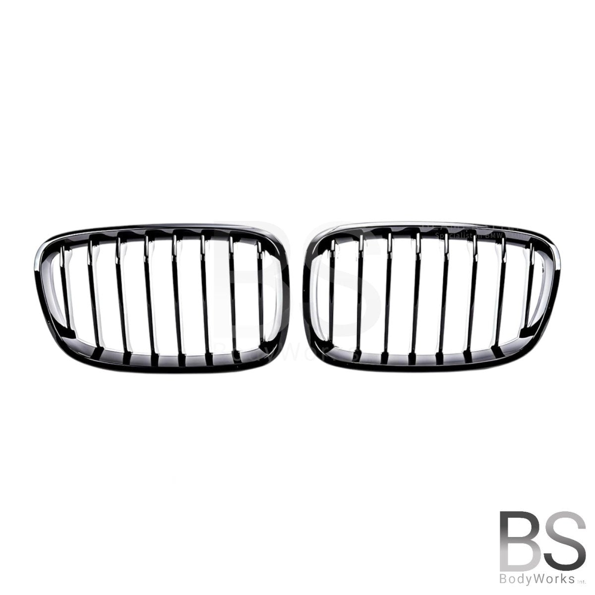 Nieren - BMW F20 / F21 - Hoogglans Zwart | 2011 - 2015 - Beamerstyling.nl