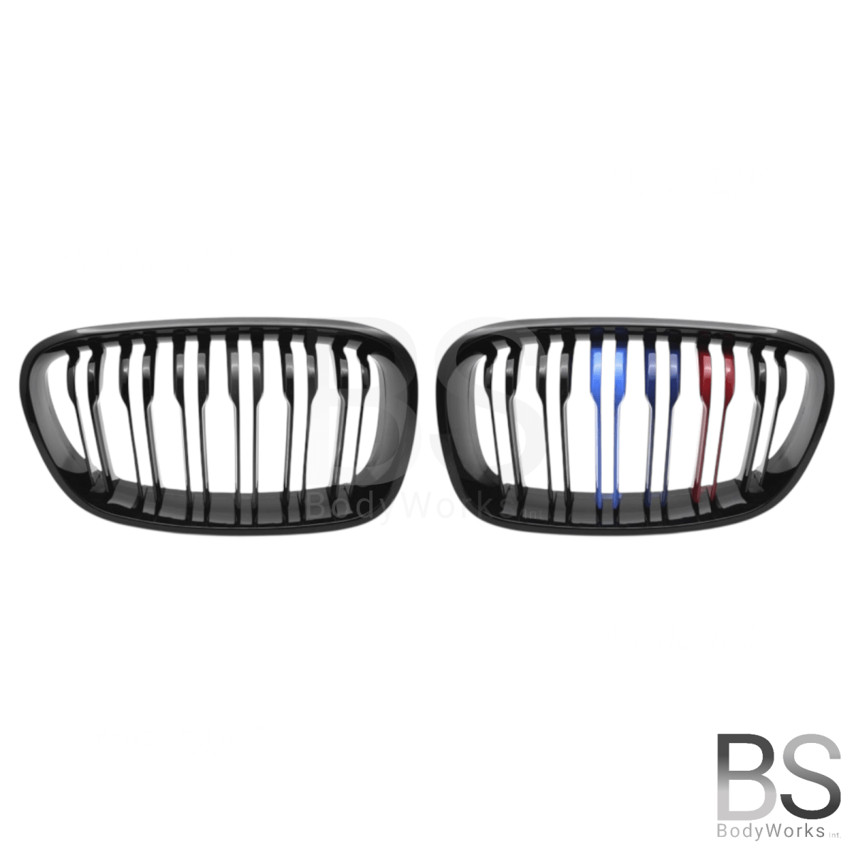 Nieren - BMW F20 / F21 - M Kleuren - Hoogglans Zwart | 2011 - 2015 - Beamerstyling.nl