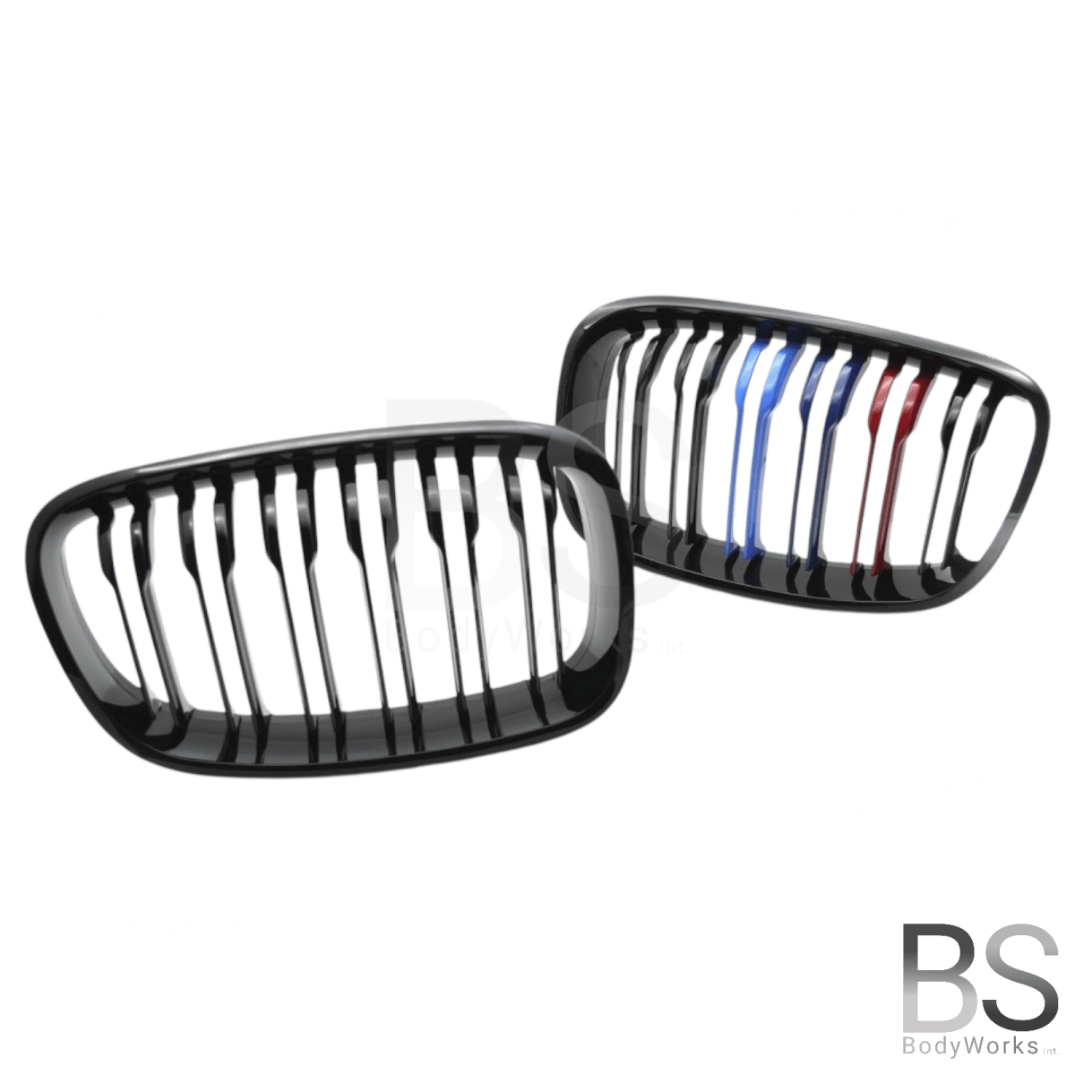 Nieren - BMW F20 / F21 - M Kleuren - Hoogglans Zwart | 2011 - 2015 - Beamerstyling.nl