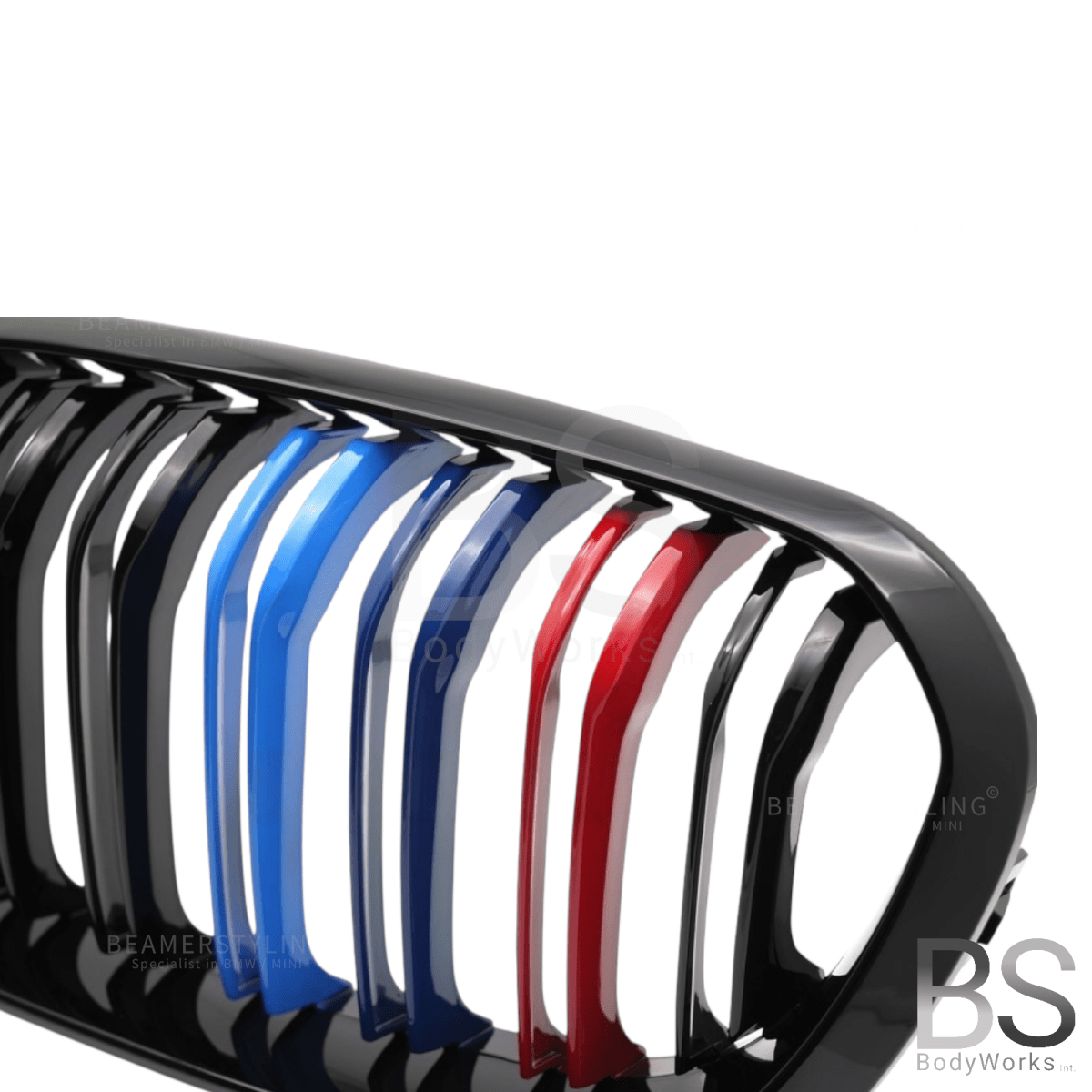 Nieren - BMW F20LCI / F21LCI - M Kleuren - Hoogglans Zwart | 2015 - 2019 - Beamerstyling.nl