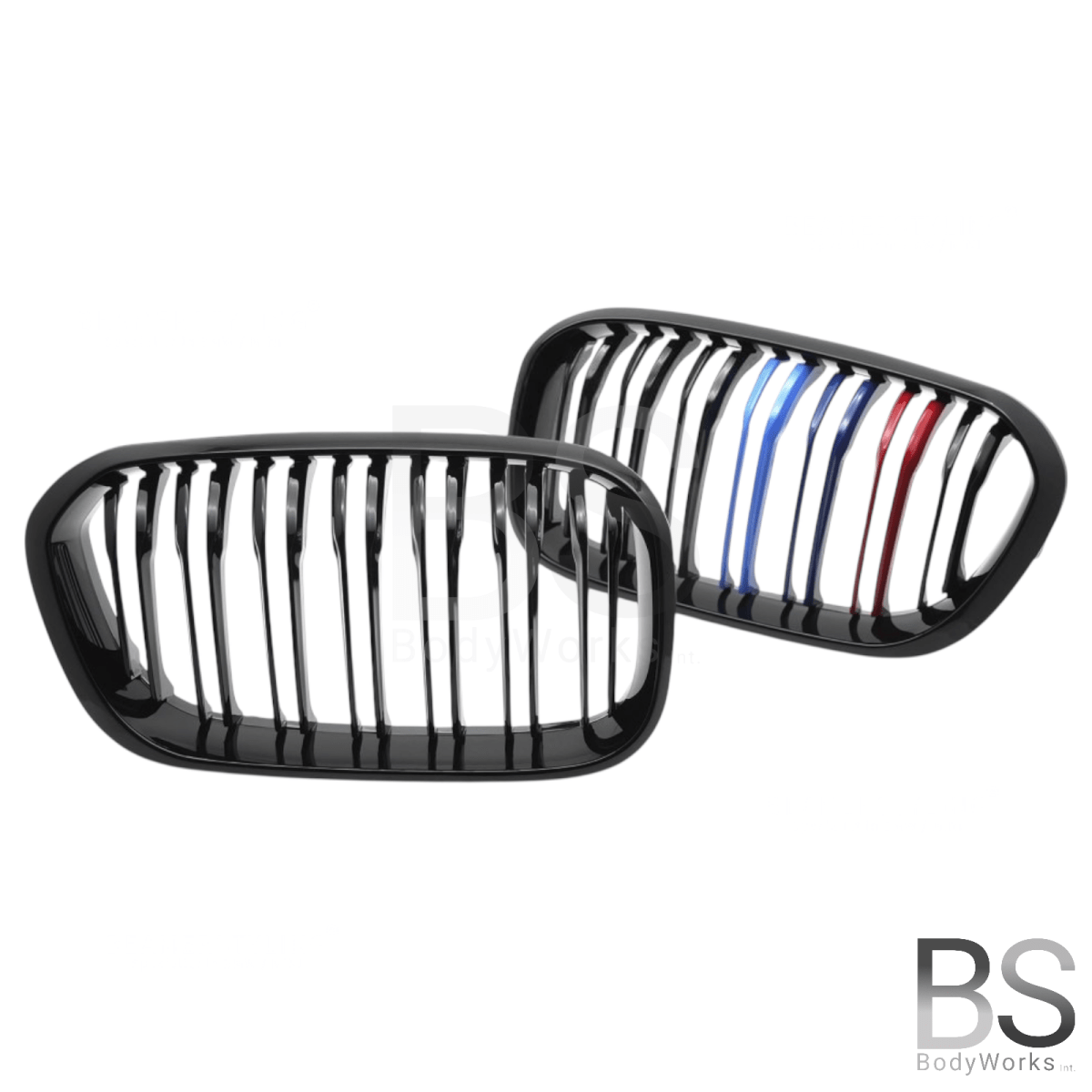 Nieren - BMW F20LCI / F21LCI - M Kleuren - Hoogglans Zwart | 2015 - 2019 - Beamerstyling.nl