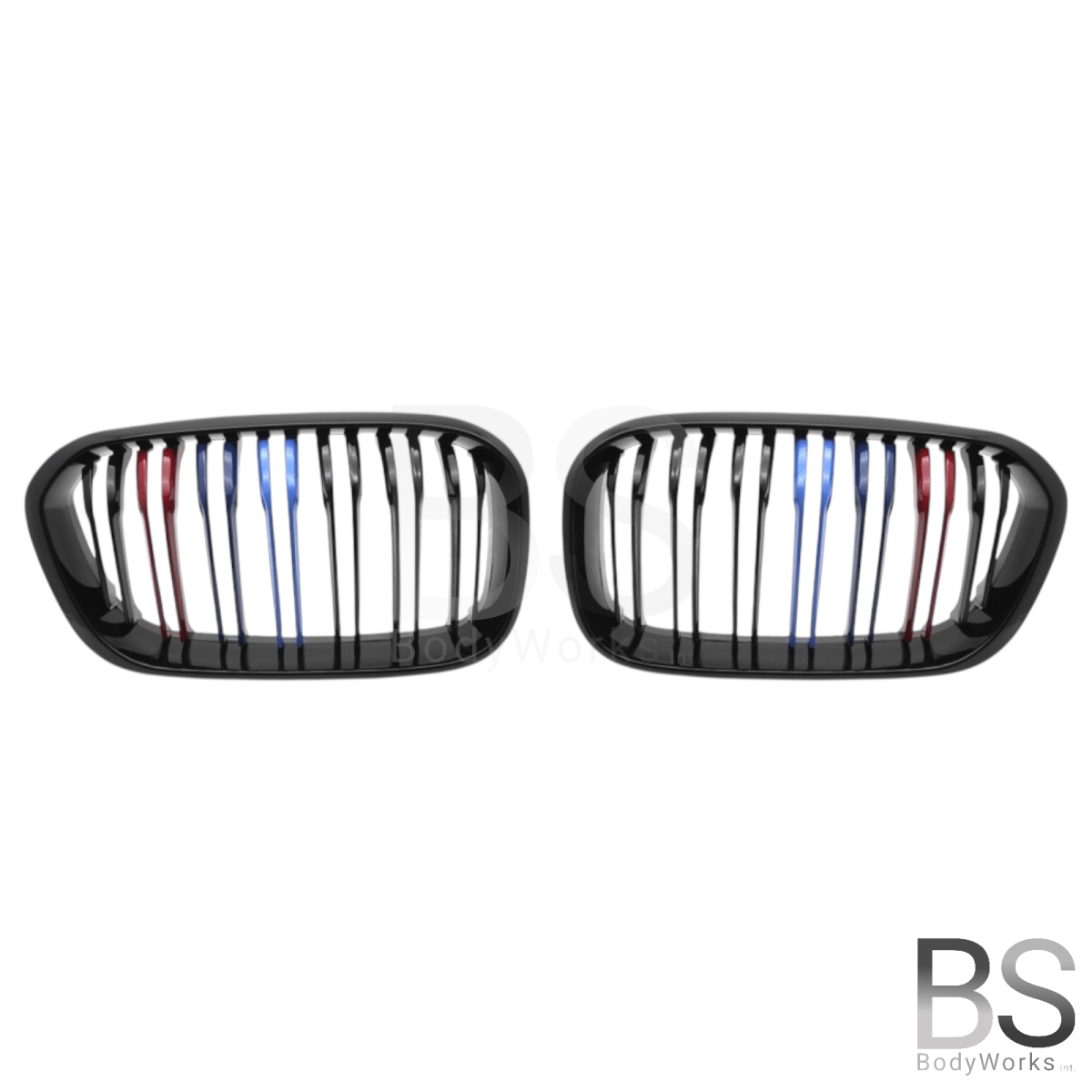 Nieren - BMW F20LCI / F21LCI - M Kleuren - Hoogglans Zwart | 2015 - 2019 - Beamerstyling.nl