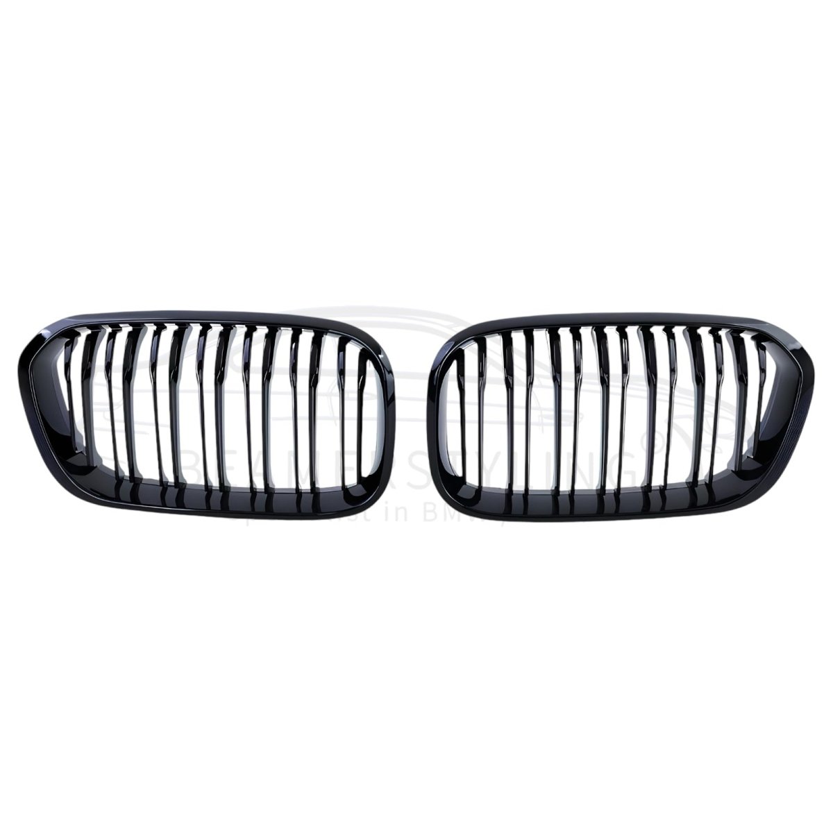 Nieren - BMW F20LCI / F21LCI - M Optiek - Hoogglans Zwart | 2015-2019 - Beamerstyling.nl