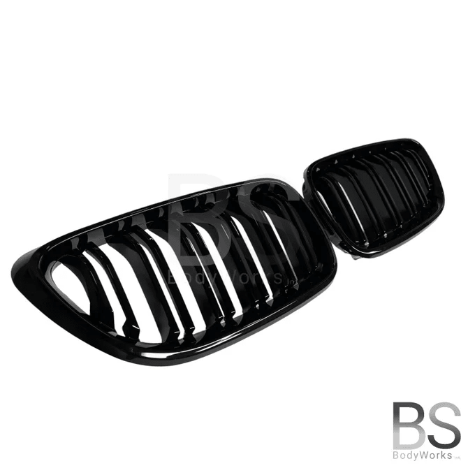 Nieren - BMW F22 / F23 - M Look - Hoogglans Zwart | 2013 - 2021 - Beamerstyling.nl