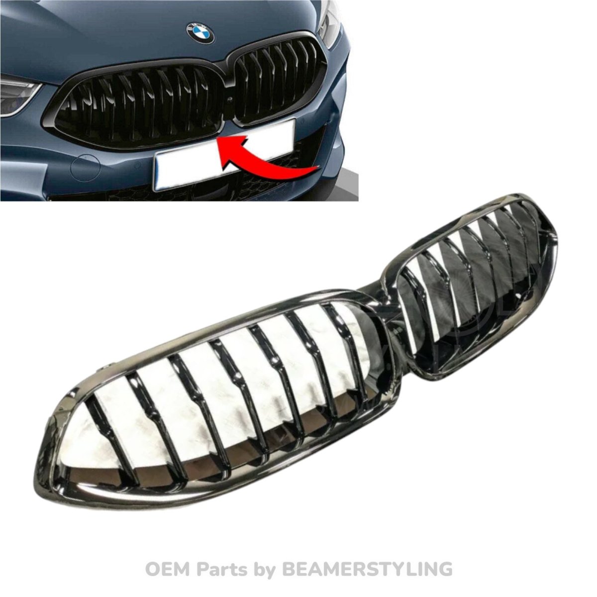 Nieren - BMW G14 / G15 / G16 - Zonder Pasp - 51138080610 | Origineel BMW - Beamerstyling.nl