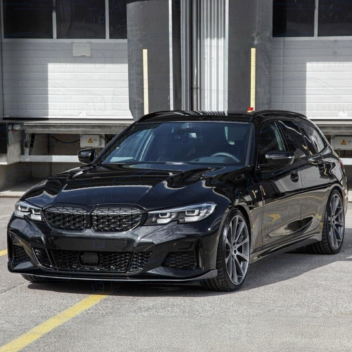Nieren - BMW G20 / G21 - Diamond - Hoogglans Zwart | 2019 - 2022 - Beamerstyling.nl