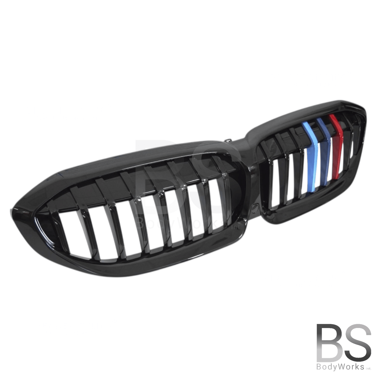 Nieren - BMW G20 / G21 - M Kleuren - Hoogglans Zwart | 2019 - 2022 - Beamerstyling.nl