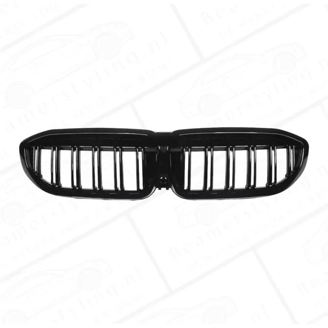 Nieren - BMW G20 / G21 - M Look - Hoogglans Zwart | 2019-2022 - Beamerstyling.nl