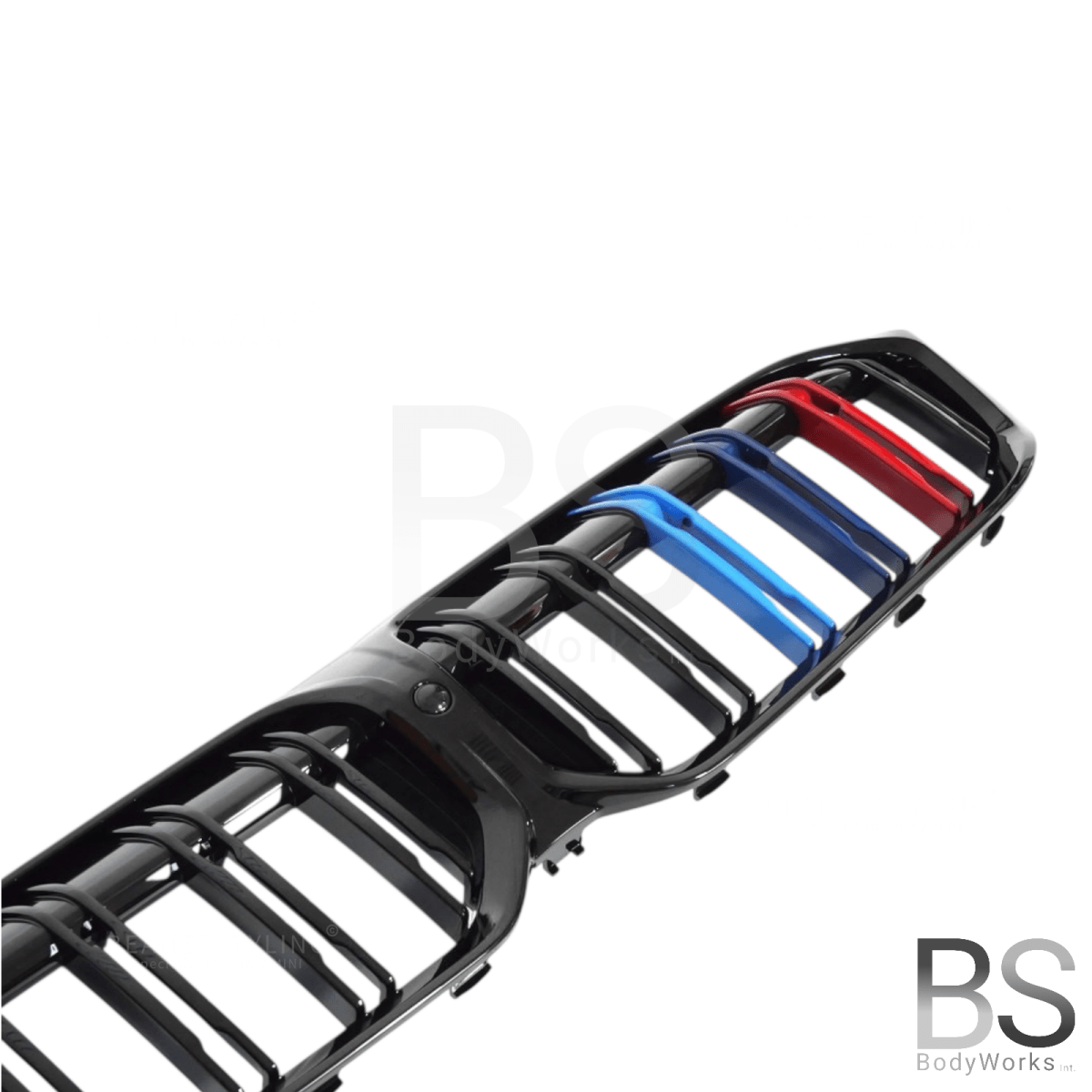 Nieren - BMW G20LCI / G21LCI - M Look - M Kleuren - Hoogglans Zwart | 2022+ - Beamerstyling.nl