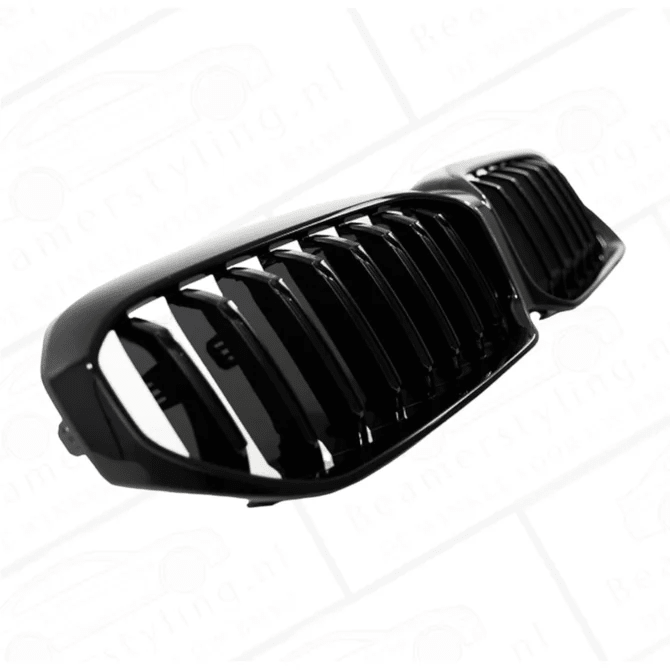 Nieren - BMW G30 / G31 LCI - Hoogglans Zwart | Zonder Camera - Beamerstyling.nl