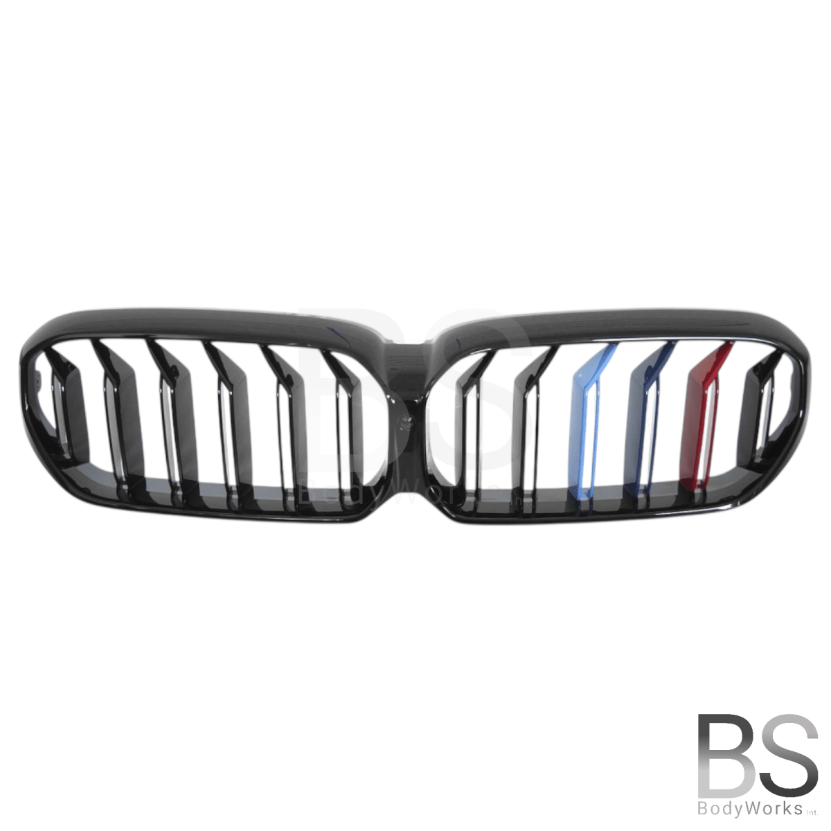 Nieren - BMW G30LCI / G31LCI - M Look - M Kleuren - Hoogglans Zwart | 2020 - 2023 - Beamerstyling.nl