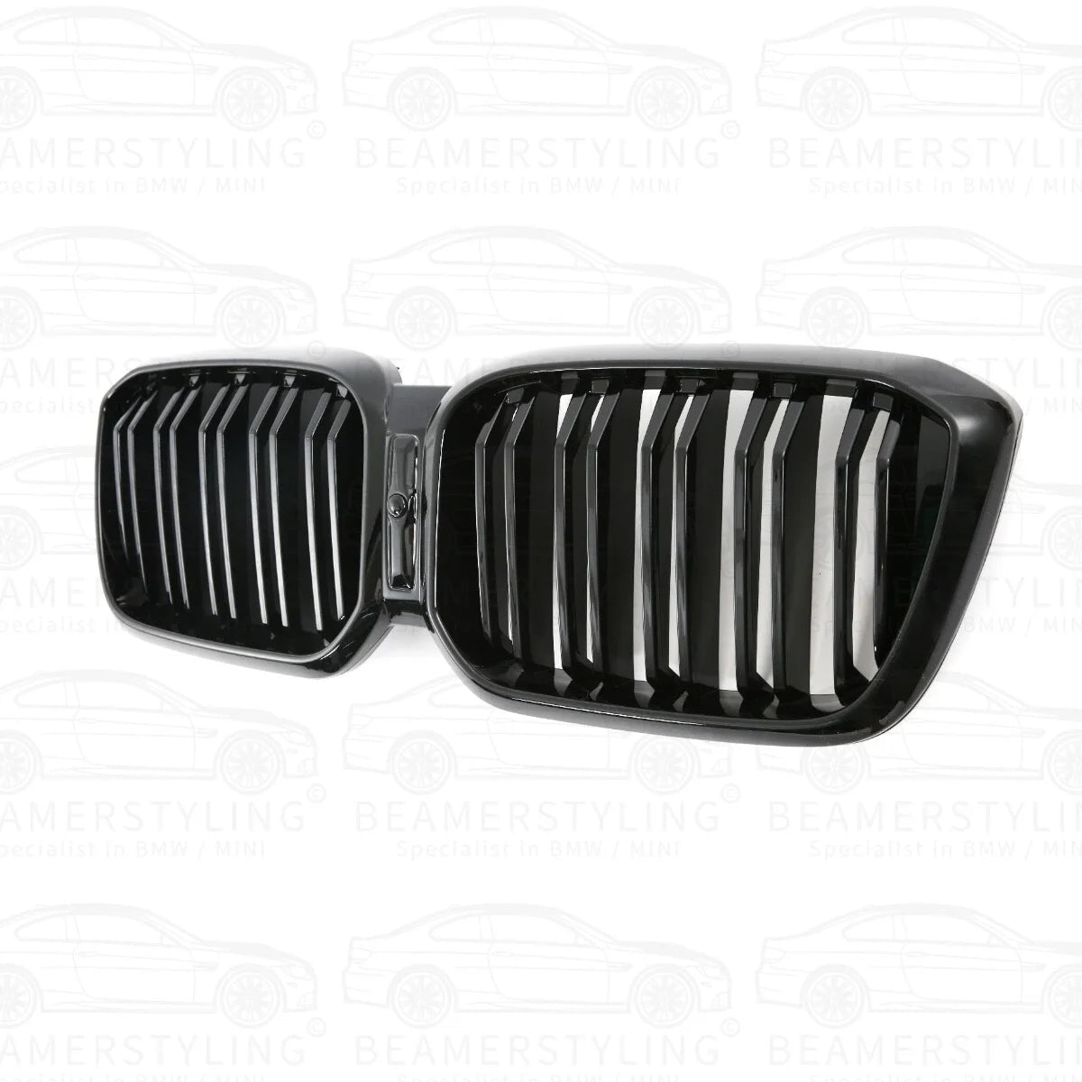 Nieren - BMW X3 G01 LCI / X4 G02 LCI - M Look - Hoogglans Zwart | 2021 - Beamerstyling.nl