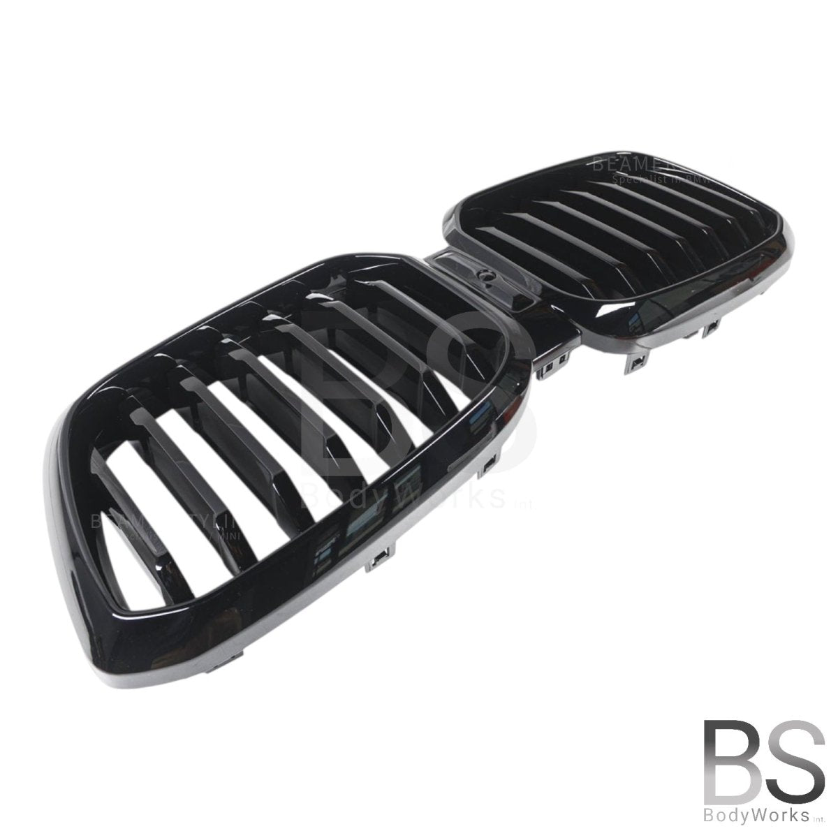Nieren - BMW X3 G01 LCI / X4 G02 LCI - Mp Look - Hoogglans Zwart | 2021 - Beamerstyling.nl