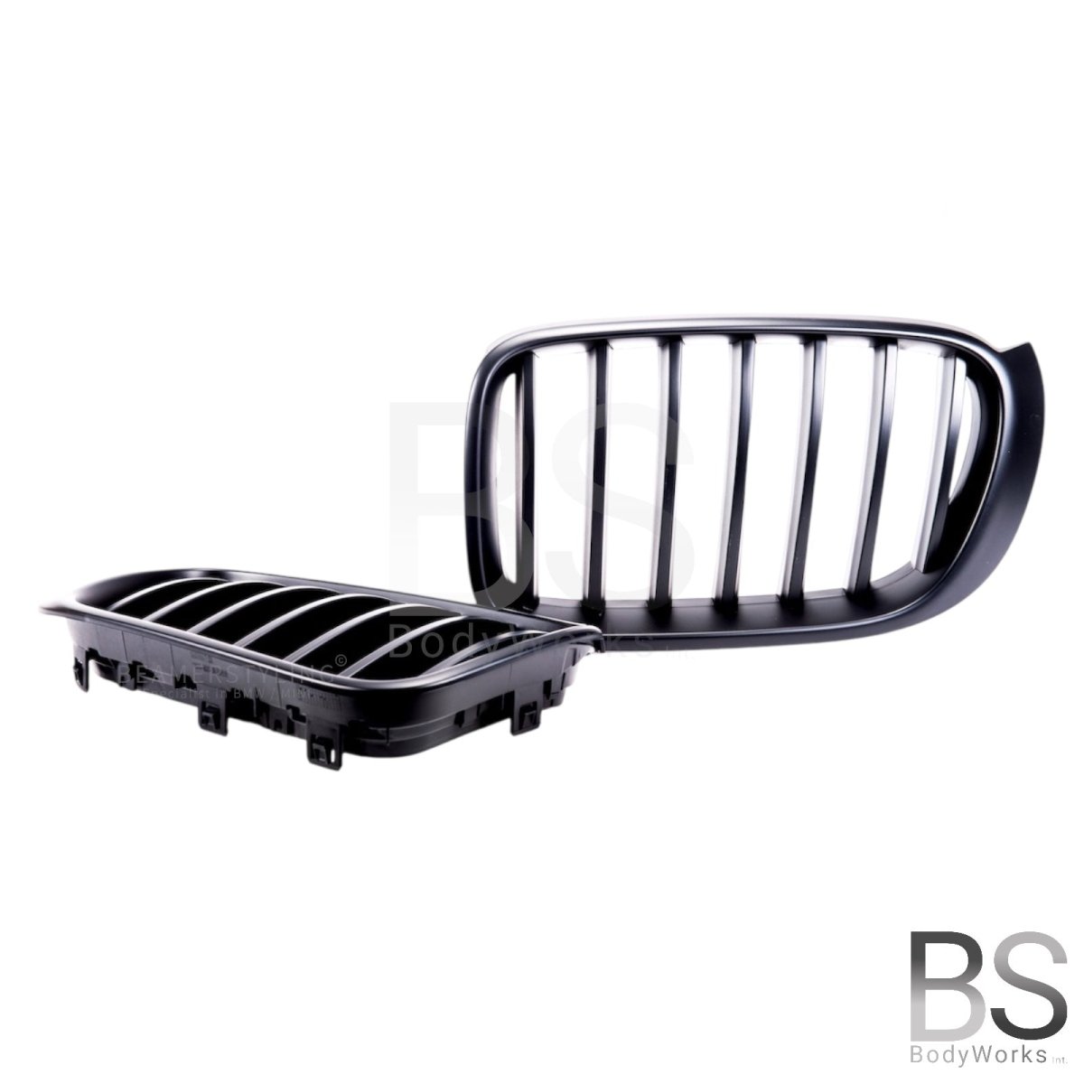 Nieren - BMW X4 F26 / X3 F25LCI - Mp Look - Mat Zwart | 2014 - 2018 - Beamerstyling.nl