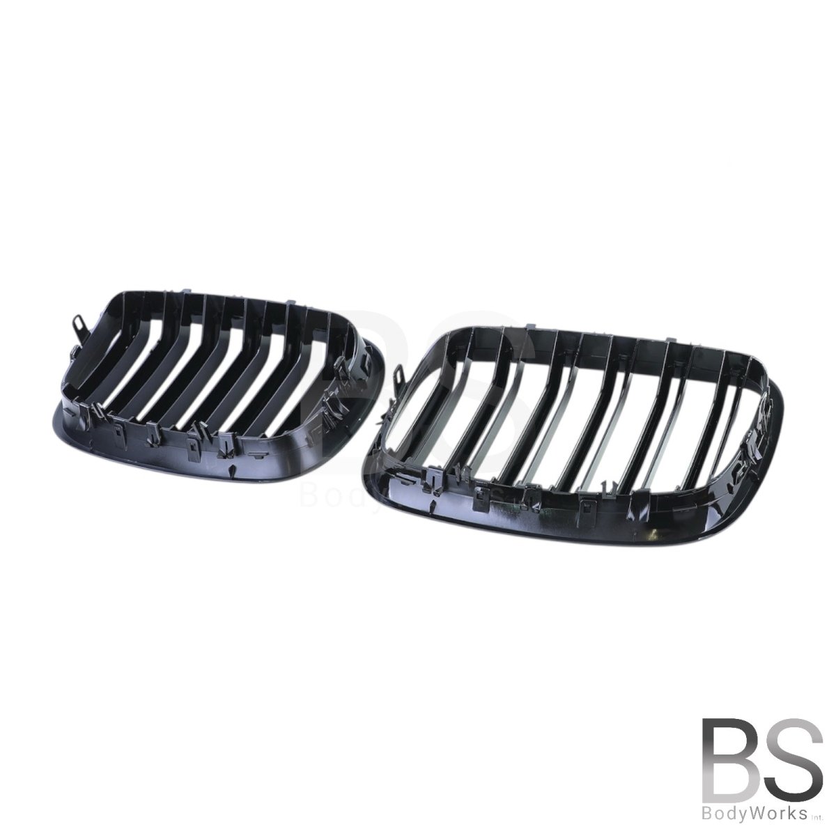 Nieren - BMW X5 E70 / X6 E71 - M Look - Hoogglans Zwart | 2006 - 2014 - Beamerstyling.nl