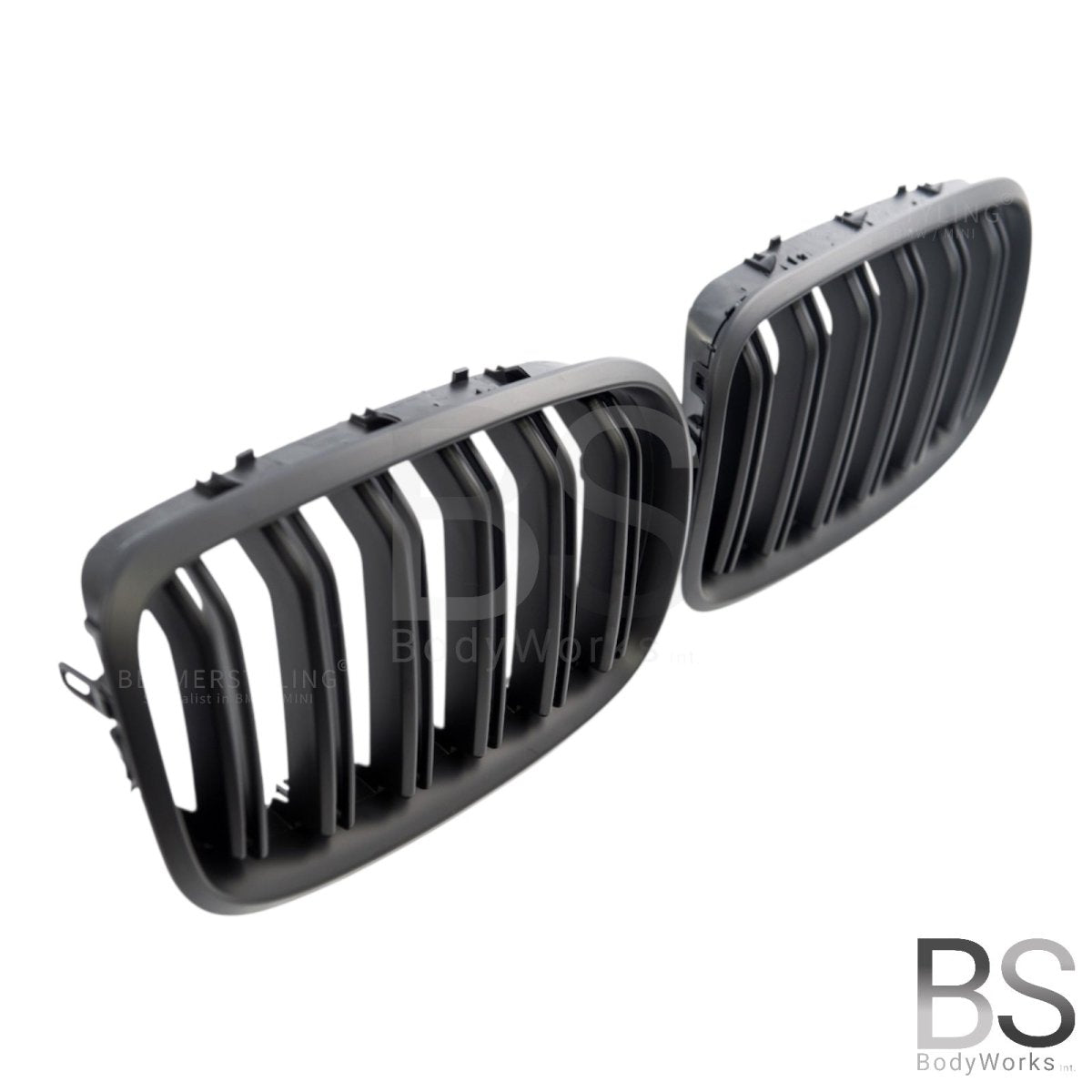 Nieren - BMW X5 E70 / X6 E71 - M Look - Mat Zwart | 2006 - 2014 - Beamerstyling.nl