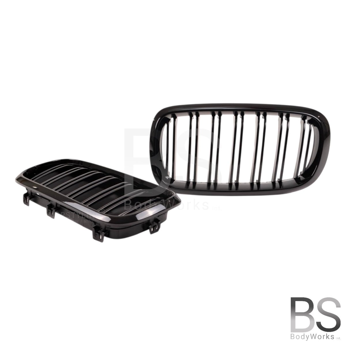 Nieren - BMW X5 F15 / F85 / X6 F16 / F86 - M Look - Hoogglans Zwart | 2014 - 2019 - Beamerstyling.nl