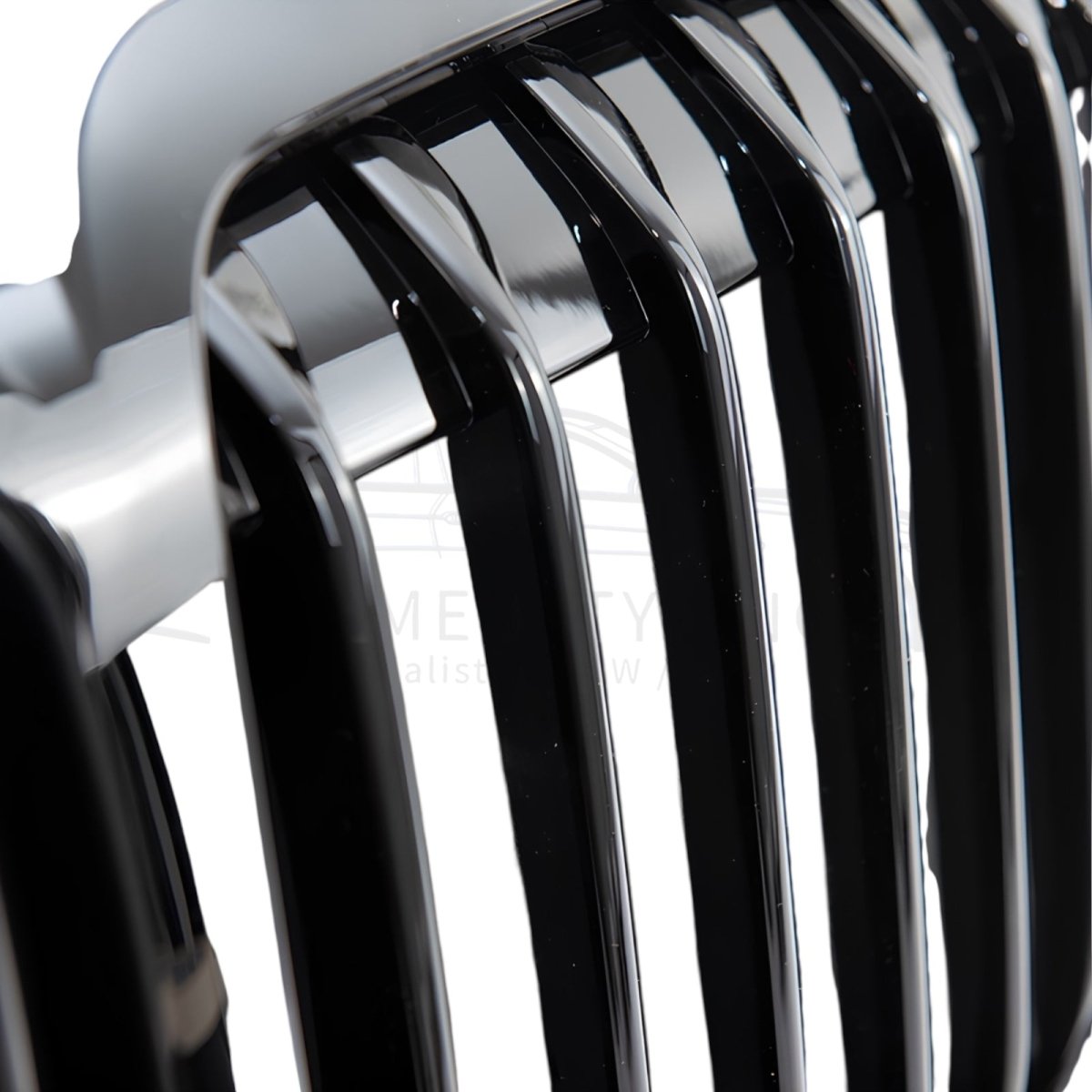 Nieren - BMW X7 G07 - Mp Look - Met Camera - Hoogglans Zwart | 2019 - 06/2022 - Beamerstyling.nl