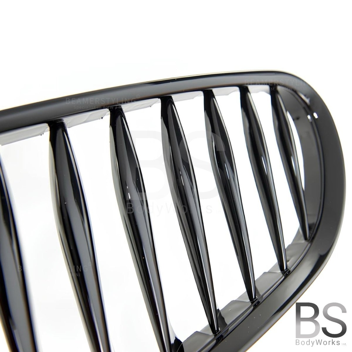 Nieren - BMW Z4 E85 / E86 - Hoogglans Zwart | 2003 - 2009 - Beamerstyling.nl